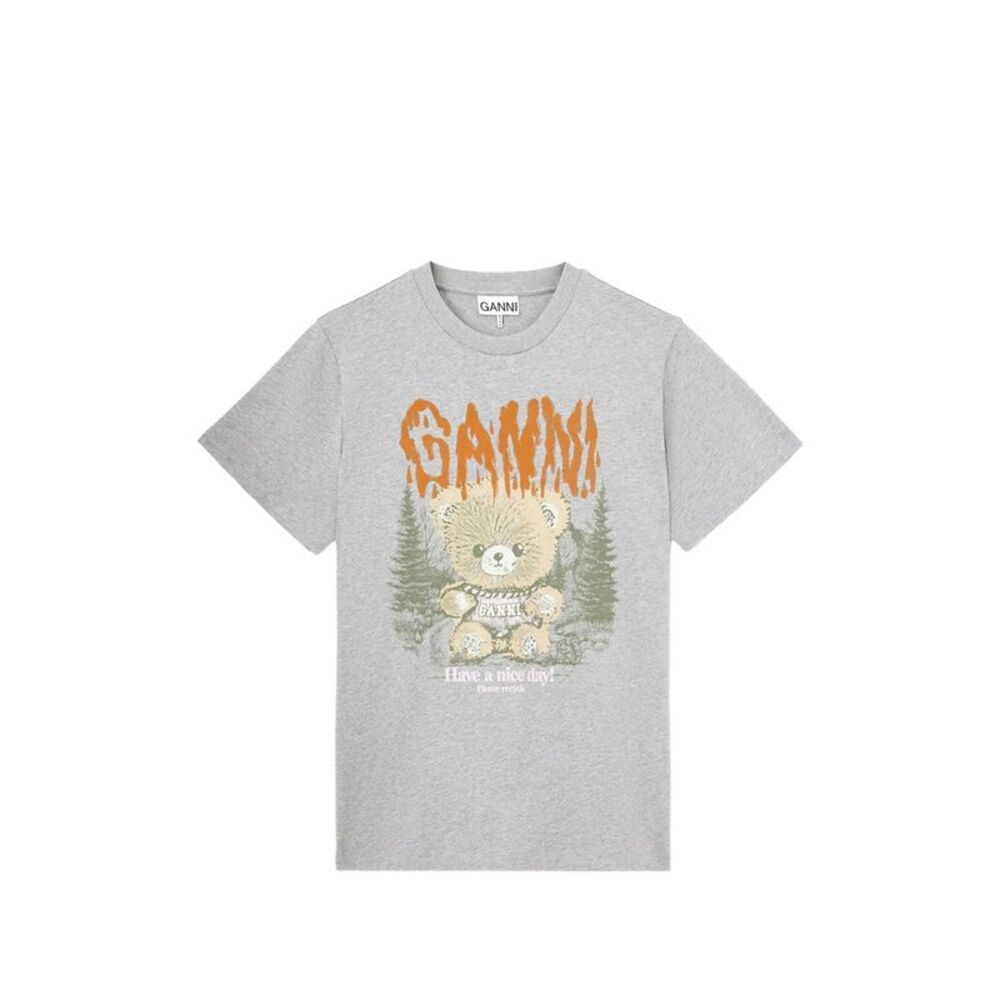 Ganni Grey Tops - T-Shirts & Jerseys Women